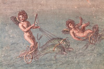 Laufende Putten, Herculaneum von School Roman