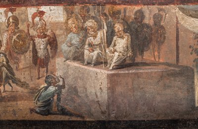 Das Urteil Salomos, Pompeji von School Roman