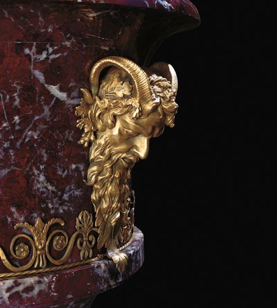 Detail eines Paares von Vasen, ca. 1790 von School Russian