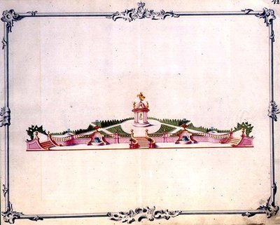 Detail des Hauptsets für das Feuerwerk zur Neujahrsfeier in Moskau von School Russian