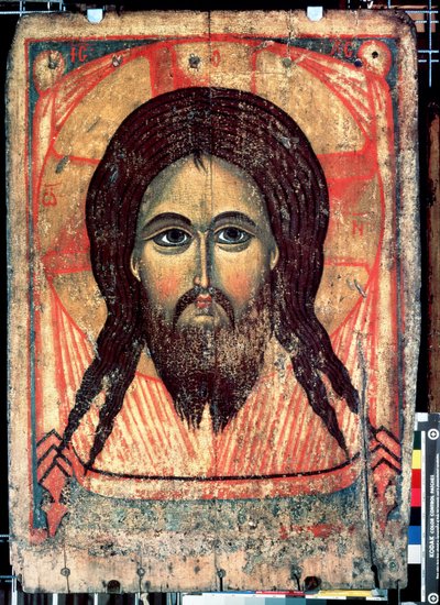 Heiliger Mandylion von School Russian