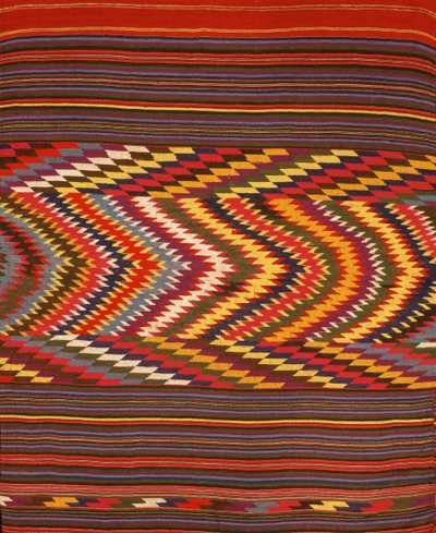 Detail eines Tai Lu Stoffes von School Thai