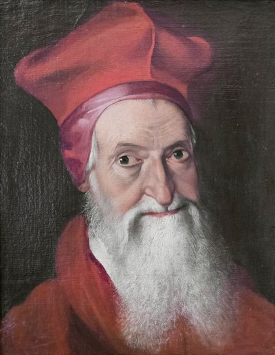 Porträt des Kardinals Domenico Morone von Scipione (1550 98) Pulzone