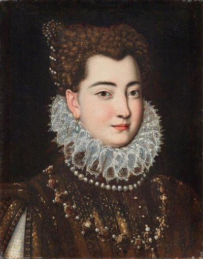 Porträt von Clelia Farnese von Scipione Pulzone