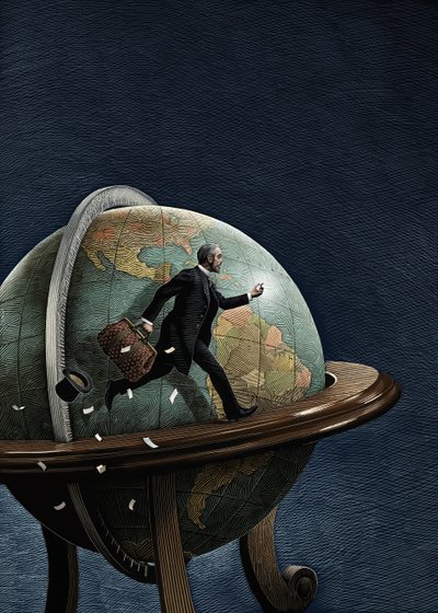 In 80 Tagen um die Welt von Scott McKowen