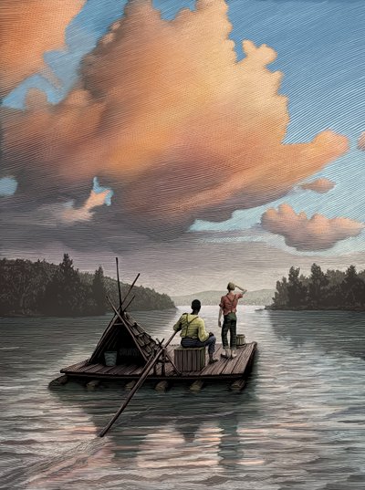 Huckleberry Finn von Scott McKowen