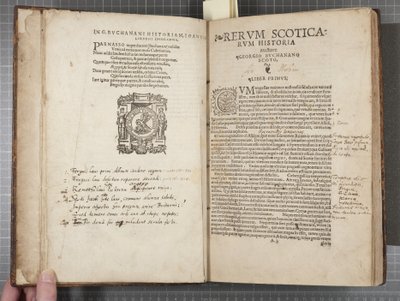 Rerum Scoticarum Historia, von George Buchanan von Scottish School