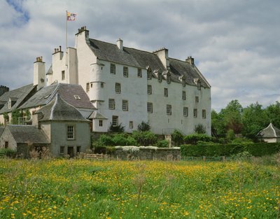 Ansicht von Traquair House von Scottish School
