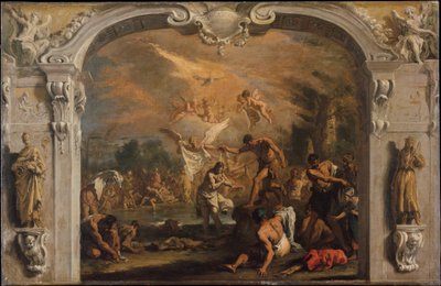 Die Taufe Christi von Sebastiano Ricci