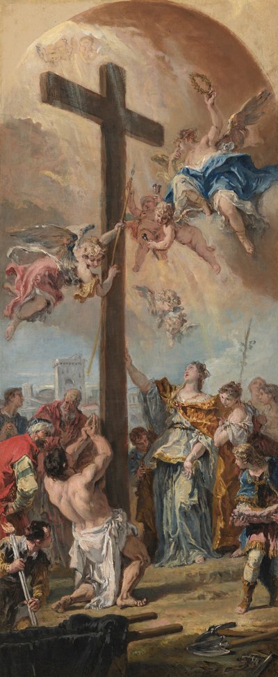 Die Erhöhung des wahren Kreuzes von Sebastiano Ricci