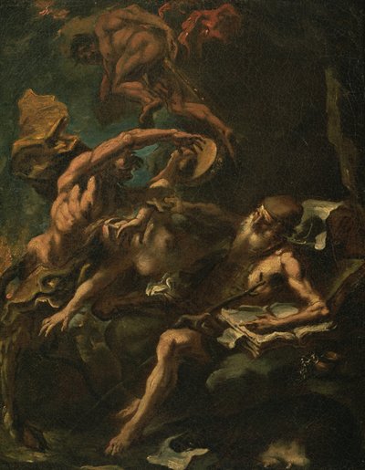 Die Versuchung des Heiligen Antonius von Sebastiano Ricci