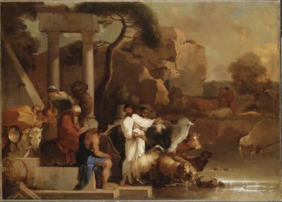 Jakobs Abreise von Sébastien Bourdon