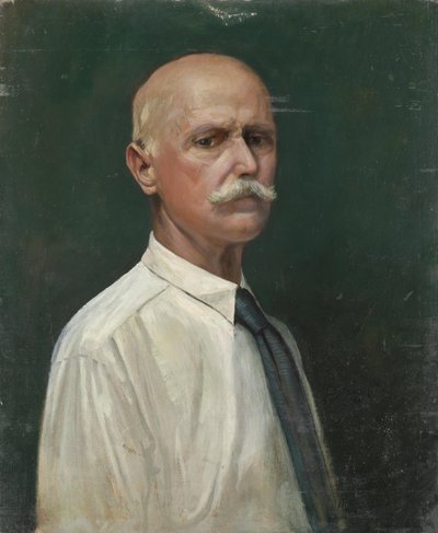 Selbstbildnis von Serafin Maurer