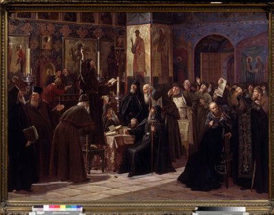 Der Aufstand des Solowezki-Klosters im Jahr 1666 von Sergei Dmitrievich Miloradovich