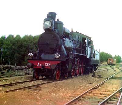 Russischer Zug von Sergei Mikhailovich Prokudin Gorskii
