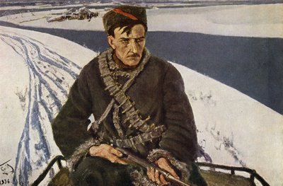 Partisan von Sergei Vasilievich Malyutin