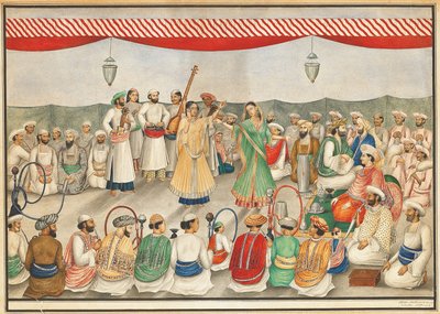 Ein Bräutigam kommt zur Hochzeit von Shaik Muhammad Amir of Karraya