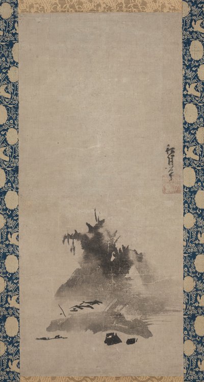Haboku Flung-Tusche Landschaft von Shugetsu Tokan