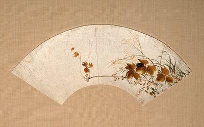 Herbstblätter und Gräser (Akikusa zu urushi-e senmen) von Shibata Zeshin