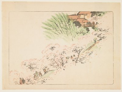 Bergkirschblüten von Shibata Zeshin