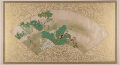 Verschiedene Pflanzen und Gräser von Shibata Zeshin