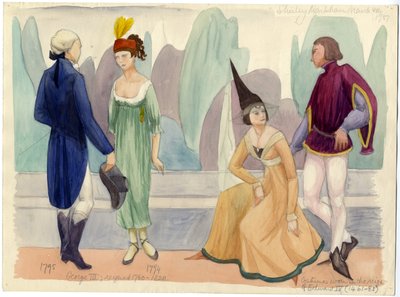 Historisches Kostüm, 1951 von Shirley Markham