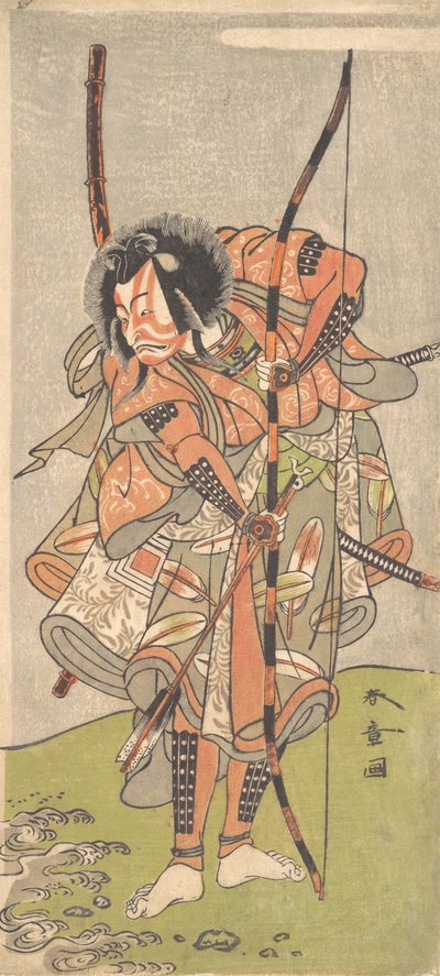 Kabuki-Schauspieler Ichikawa Ebizo III Ichikawa Danjuro IV von Shunsho