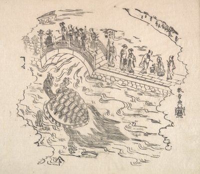 Shinabazu Benten Kaicho: Zeremonie der Verehrung von Benten im Shinabazu-Tempel, 18. Jahrhundert von Shunsho