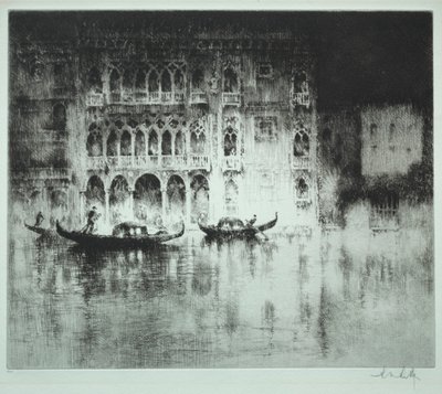 Venezianische Serie: Nr. 1, Palazzo Ca d