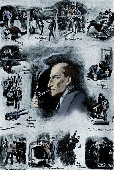 Sherlock Holmes von Sir Arthur Conan Doyle von Sidney Paget