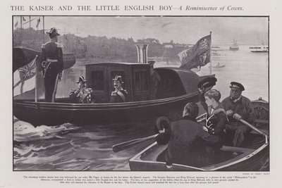 Der Kaiser und der kleine englische Junge - Eine Erinnerung an Cowes von Sidney Paget