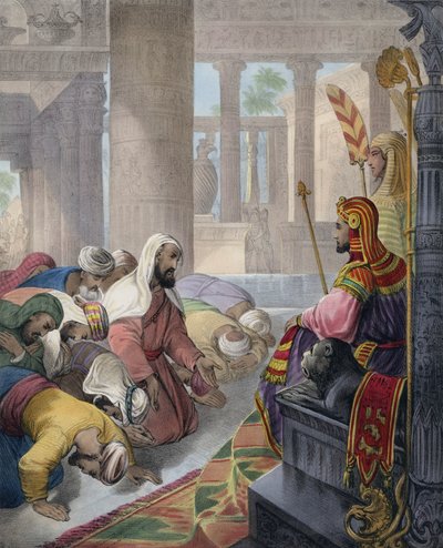 Joseph empfängt die Huldigung seiner Brüder von Siegfried Detler Bendixen