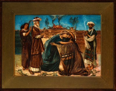 Die eheliche Versöhnung am Altar von Simeon Solomon
