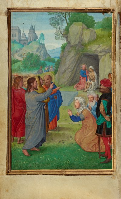 Die Auferweckung des Lazarus von Simon Bening