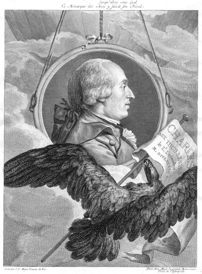 Jacques Alexandre Cesar Charles, französischer Physiker von Simon Charles Miger