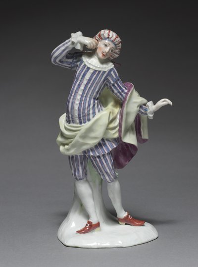 Italienische Komödienfigur: Mezetin, ca. 1753 von Simon Feilner