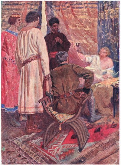 Zur unsterblichen Ehre des ersten Kreuzzugs, der Lanze oder Schwert an das Tor Jerusalems schlägt von Simon Harmon Vedder