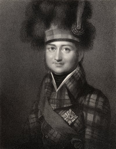 James Duff, 4. Earl of Fife, graviert von W. Holl, aus 