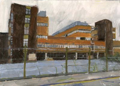 Telefonvermittlungsgebäude Nr. 1, 2024 von Simon Neville