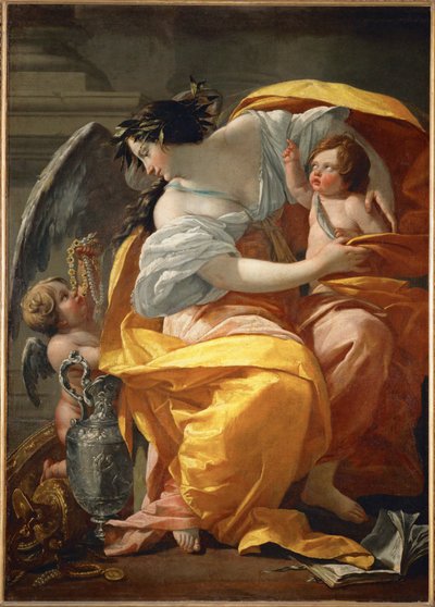 Allegorie des Reichtums von Simon Vouet