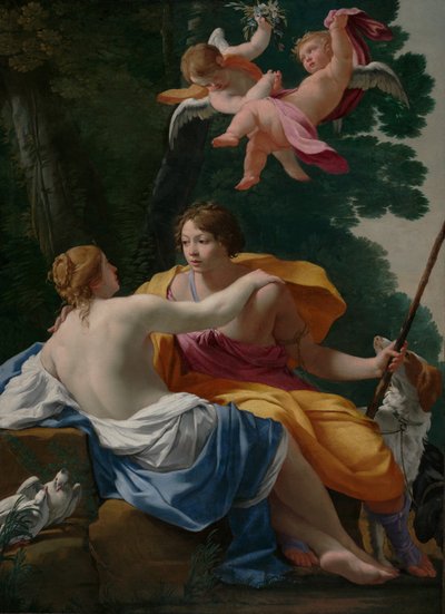 Venus und Adonis, ca. 1642 von Simon Vouet