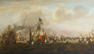 Die Schlacht von den Downs von Simon de Vlieger