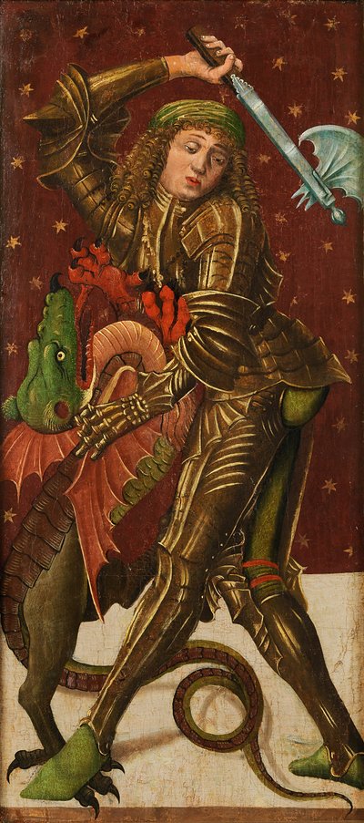 Hl. Georg als Drachentöter von Simon von Taisten