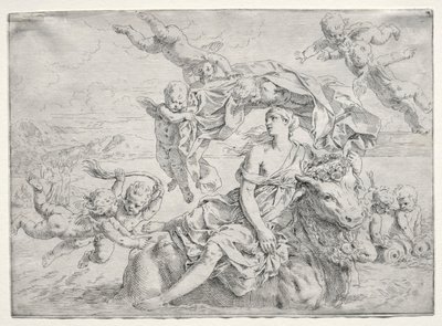 Die Entführung der Europa von Simone Cantarini