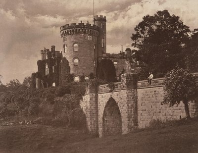 Tullichewan Castle, Vale of Leven, Schottland, ca. 1855 von Sir James Campbell of Stracathro