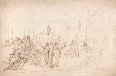 Apollo und die Musen von Sir James Thornhill