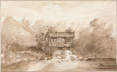 Entwurf für die Einsiedelei, Virginia Water von Sir Jeffry Wyatville