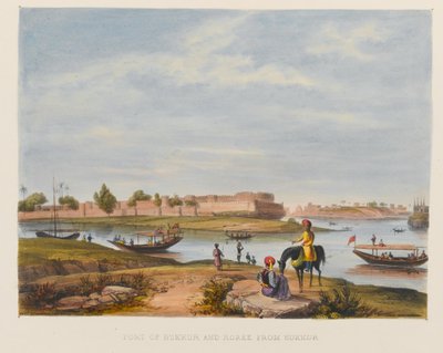 Fort von Bukkur und Roree von Sukkur von Sir Keith A. Jackson