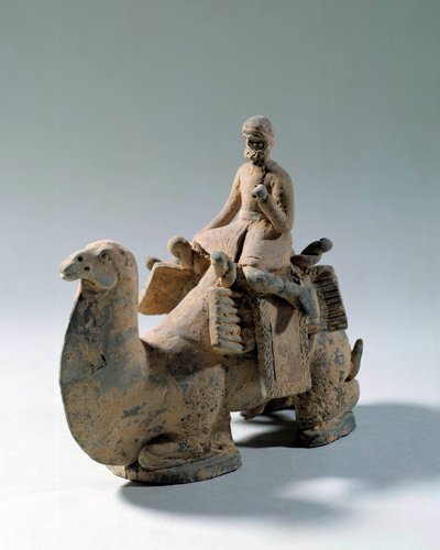 Sogdische Zivilisation: Kamel und Kamel, Transport von Seide von Sogdian Sogdian
