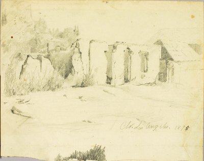 Altes Los Angeles von Solon H. Borglum